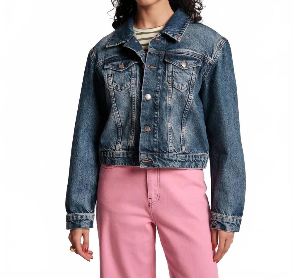 NEW FRANCES VALENTINE women's taylor sweetheart jacket in navy